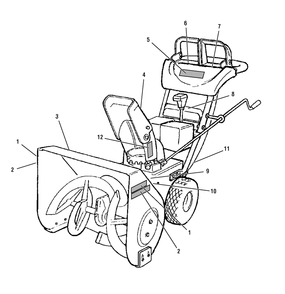 Part Location Diagram of 1741597MA Murray Decal, Alpina An 927 Rh & Left Hand Auger